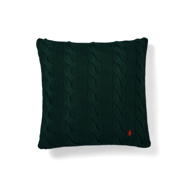 Hanley Cable-Knit Throw Pillow