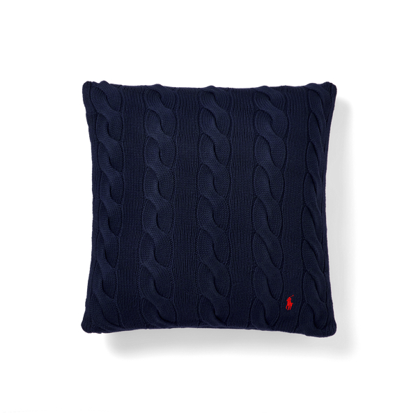 Hanley Cable-Knit Throw Pillow