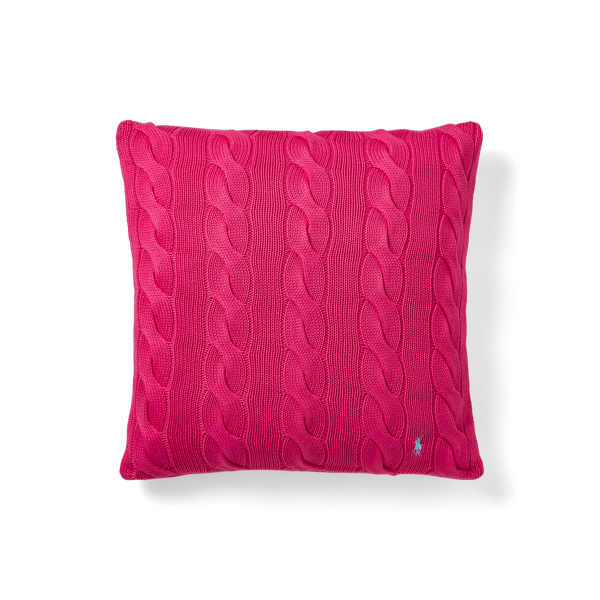 Hanley Cable-Knit Throw Pillow