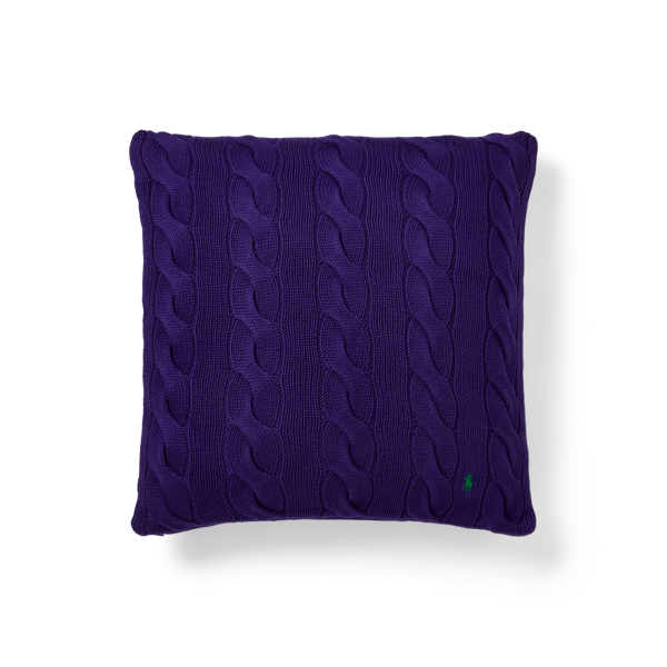 Hanley Cable-Knit Throw Pillow