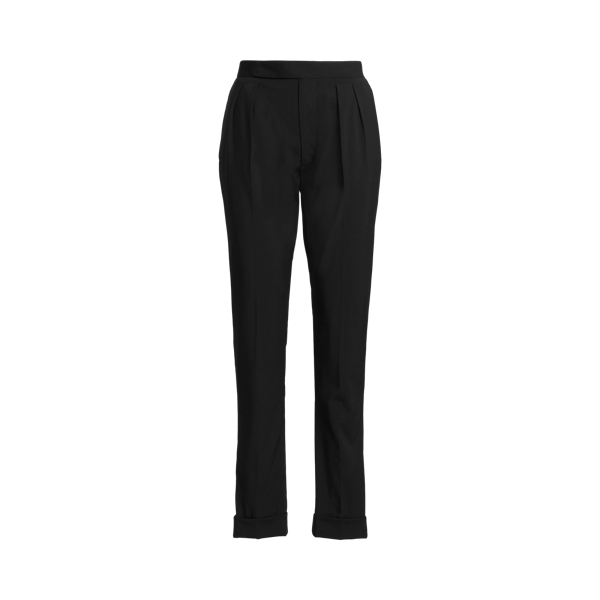Seina Pleated Wool Trouser Ralph Lauren Collection 1