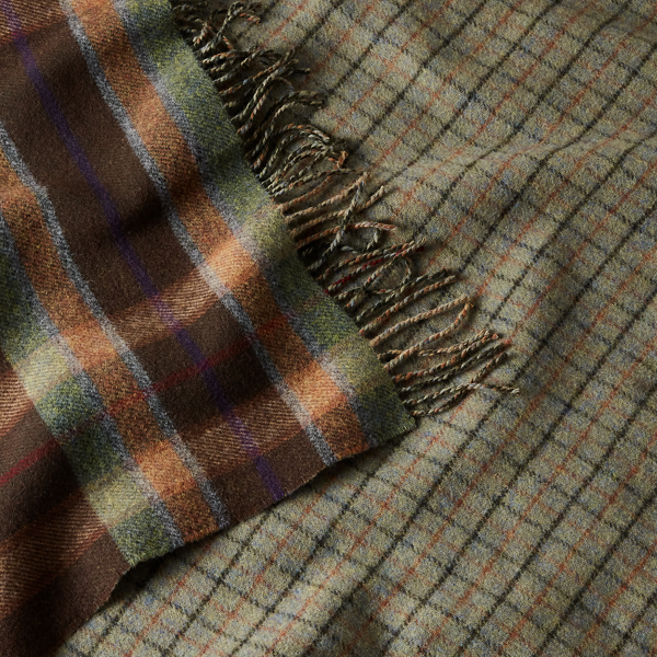 Karierte Tagesdecke Billson Ralph Lauren Home in Braun 3