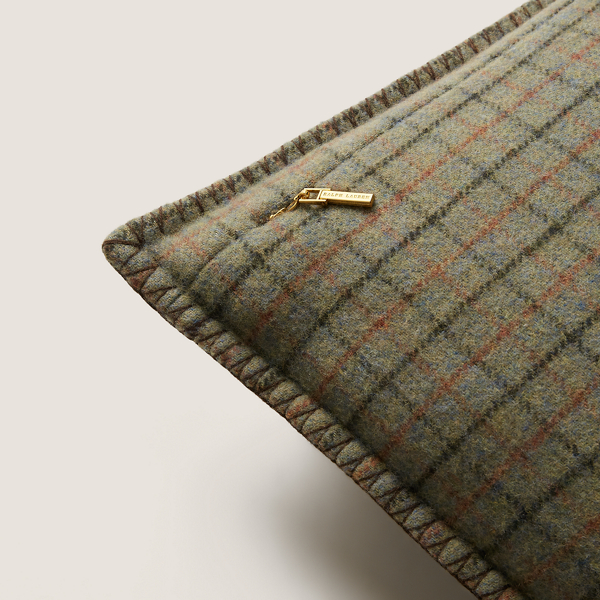 Brown Billson Plaid Throw Pillow Ralph Lauren Home 3