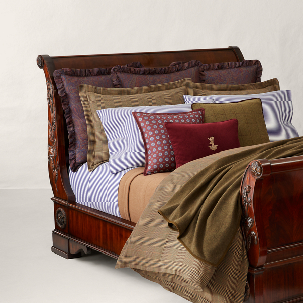 Almofada Nortonbury Ralph Lauren Home em Bordeaux 6