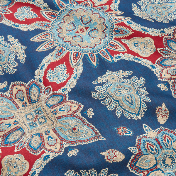 Navy Multi Archer Foulard Sham Ralph Lauren Home 2