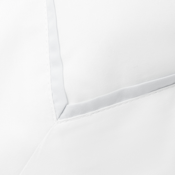 Tuxedo White Organic Cotton Percale Palmer Pillow Ralph Lauren Home 3
