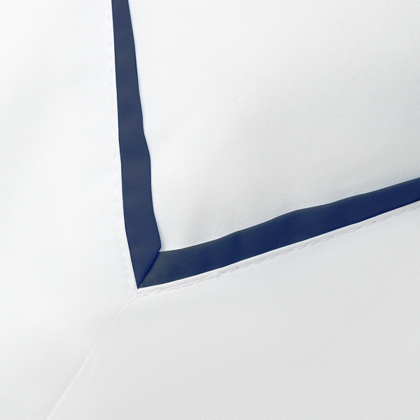 Polo Navy Organic Cotton Percale Palmer Pillow Ralph Lauren Home 3