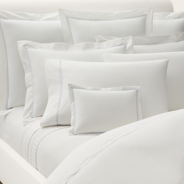 Organic Cotton Percale Palmer Pillow