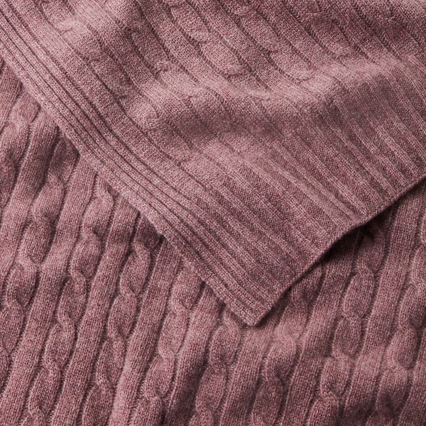 Aurora The Iconic Cable Cashmere Throw Blanket Ralph Lauren Home 2