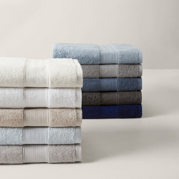 Ralph Lauren Home Organic Cotton Dawson Bath Towels & Mat 2