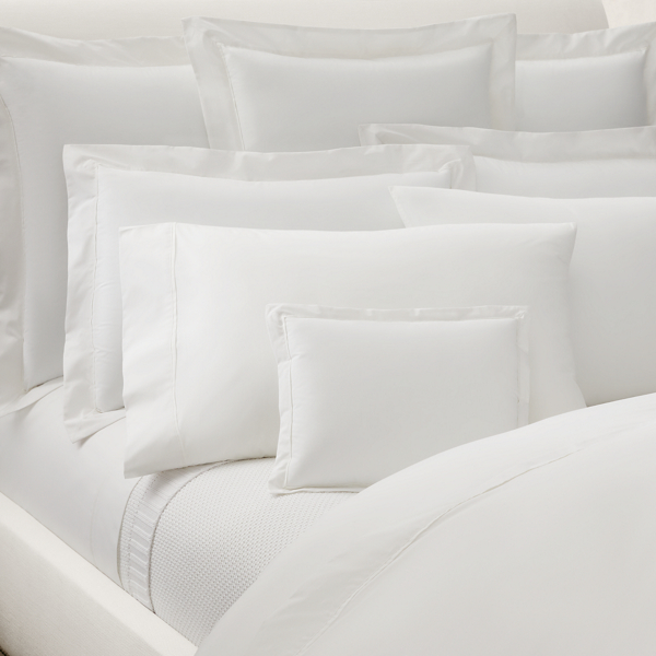 Ralph Lauren Home Organic Cotton Percale Palmer Sheeting 12