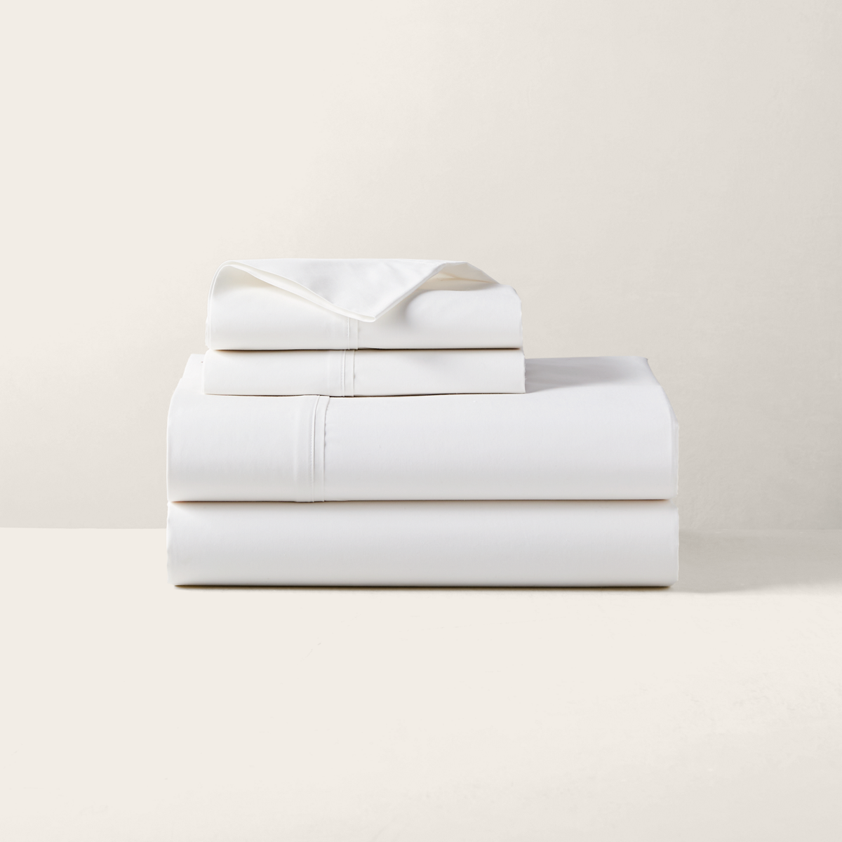 Ralph Lauren RL 464 popular Solid Percale Pale Flannel Queen Flat Sheet $115 NIP