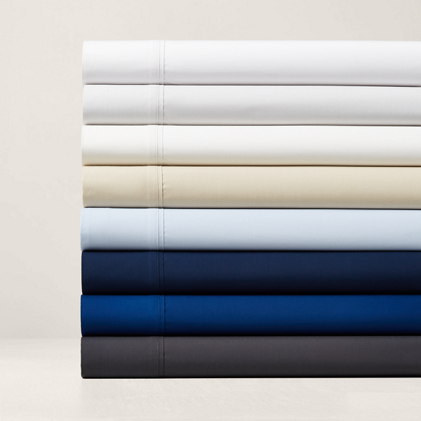 Ralph Lauren Home RL Organic Cotton Percale Sheeting 5