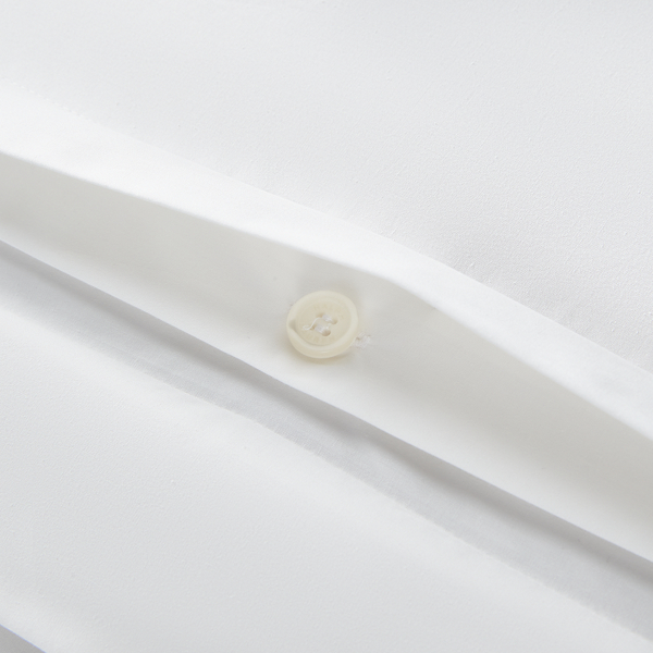Alabaster Organic Cotton Percale Palmer Duvet Ralph Lauren Home 4