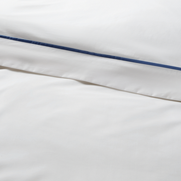 Polo Navy Organic Cotton Percale Palmer Duvet Ralph Lauren Home 3