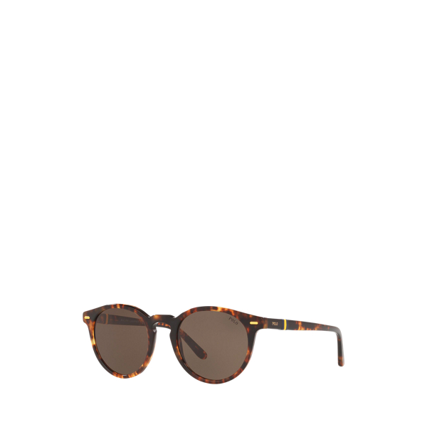 Tortoiseshell Panto Sunglasses for Men Ralph Lauren UK