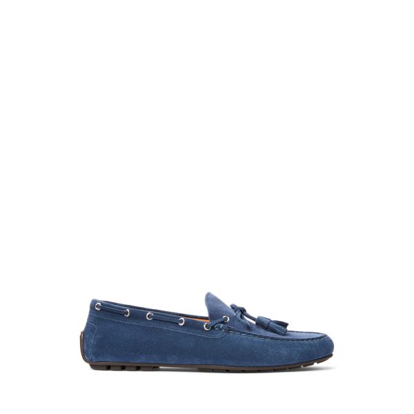 Harold Tassel Calf-Suede Driver Purple Label 1