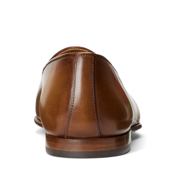 Kalbsleder-Slipper Belvin Purple Label in Sandbraun 3