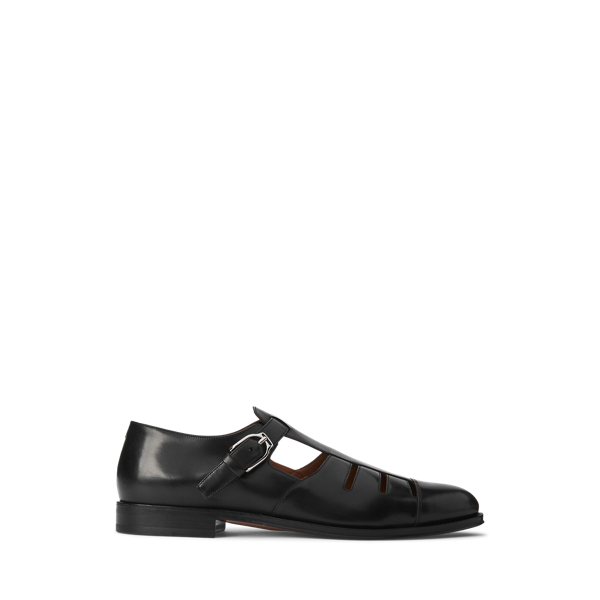 Burnished Calfskin Fisherman Sandal | Ralph Lauren