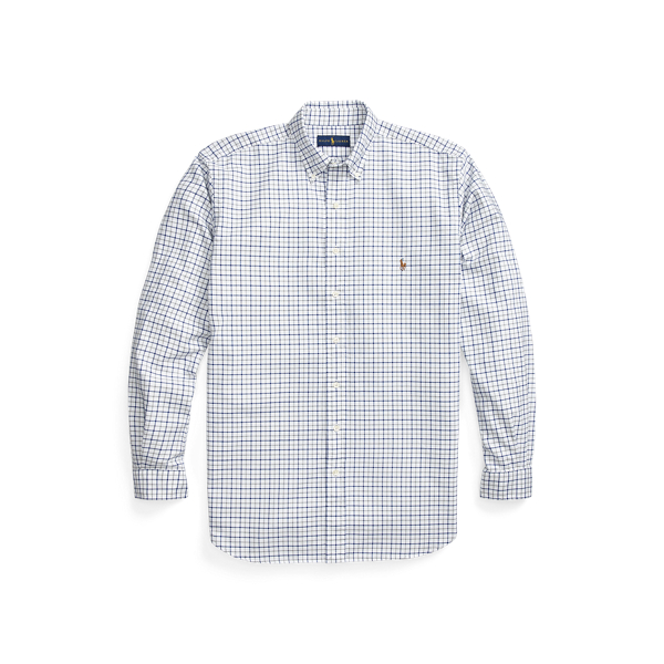 Tattersall Oxford Shirt Big & Tall 1