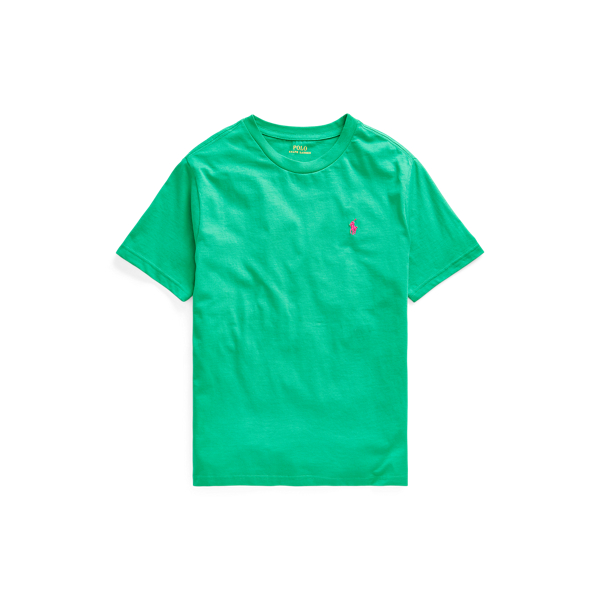 Cotton Jersey Crewneck Tee