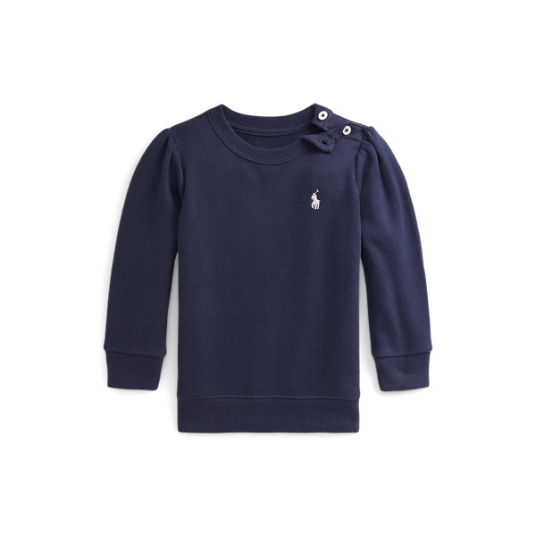 Fleece Puff-Sleeve Sweatshirt Baby Girl em 1