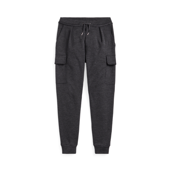 Double-Knit Cargo Jogger Pant Purple Label 1