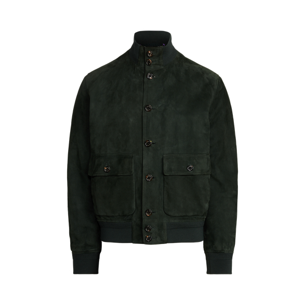 Hayworth Suede Jacket Purple Label 1