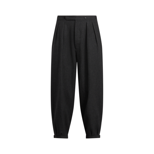 Wool Herringbone Plus Fours Suit Trouser Purple Label 1