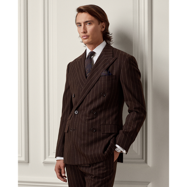 Kent Chalk-Stripe Wool Flannel Suit for Men | Ralph Lauren® BH