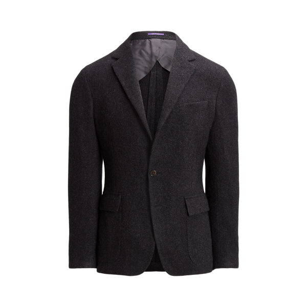 Hadley Cashmere-Wool Suit Jacket Purple Label 1