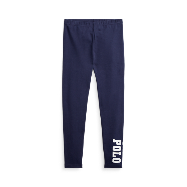 Logo-Leggings aus Stretchjersey