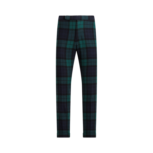 Gregory Tartan Formal Trouser Purple Label 1