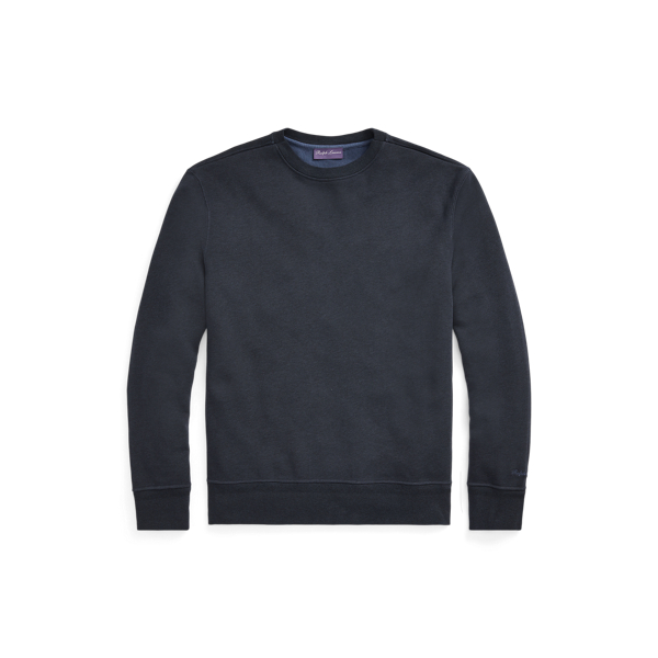Garment-Dyed French Terry Sweatshirt Purple Label 1