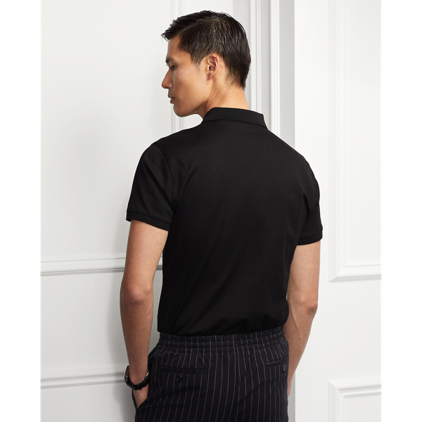 Classic Black Custom Slim Fit Polo Bear Polo Shirt Purple Label 5