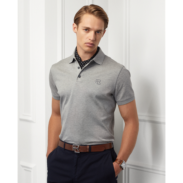 Custom Slim Fit Pique Polo Shirt