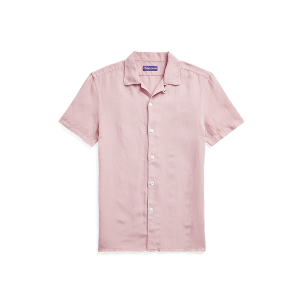 Garment-Dyed Camp Shirt Purple Label 1