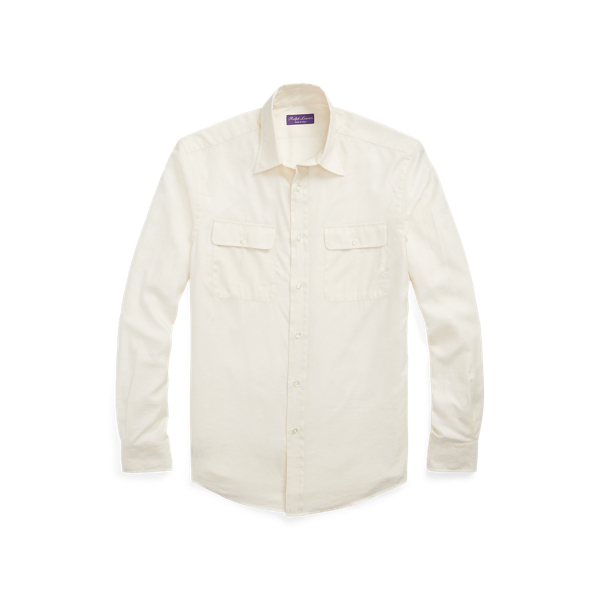 Camisa de sarga en espiga