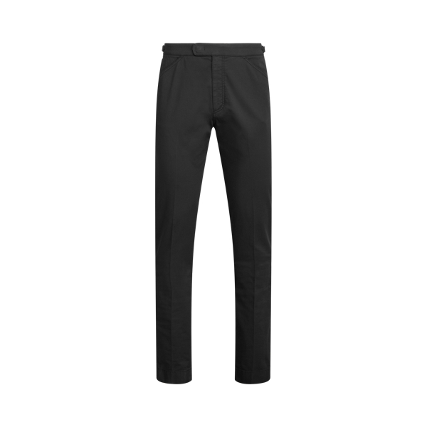 Garment-Dyed Stretch Twill Trouser Purple Label 1