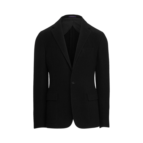 Casaco casual em sarja de l&atilde; e caxemira Hadley Purple Label em 1