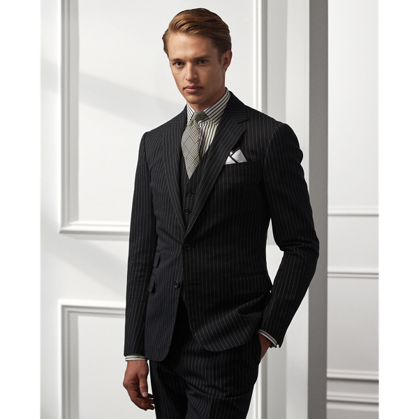 Kent Pinstripe Cotton-Wool Twill Suit