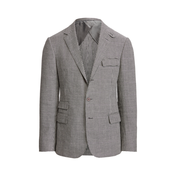 Veste Kent faite main pied-de-poule Purple Label en 1