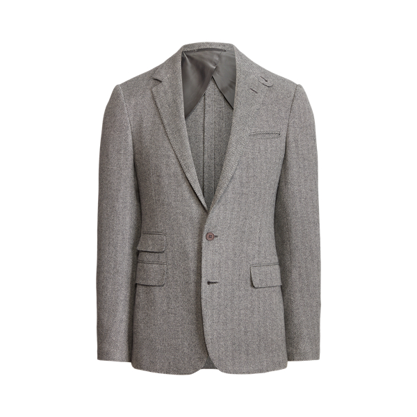 Kent Handmade Cashmere Blazer Purple Label 1