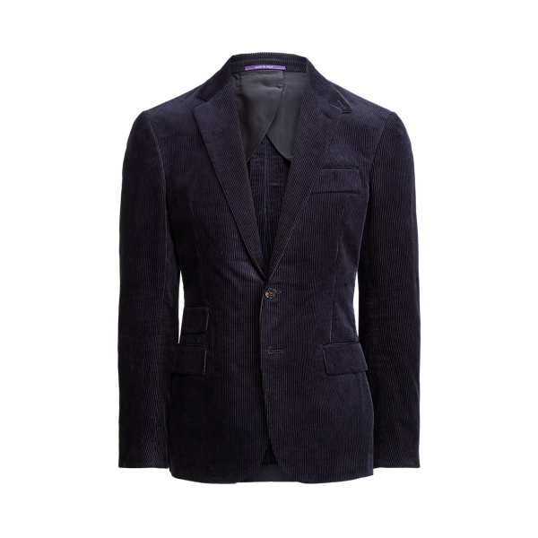 Kent Corduroy Suit Jacket Purple Label 1