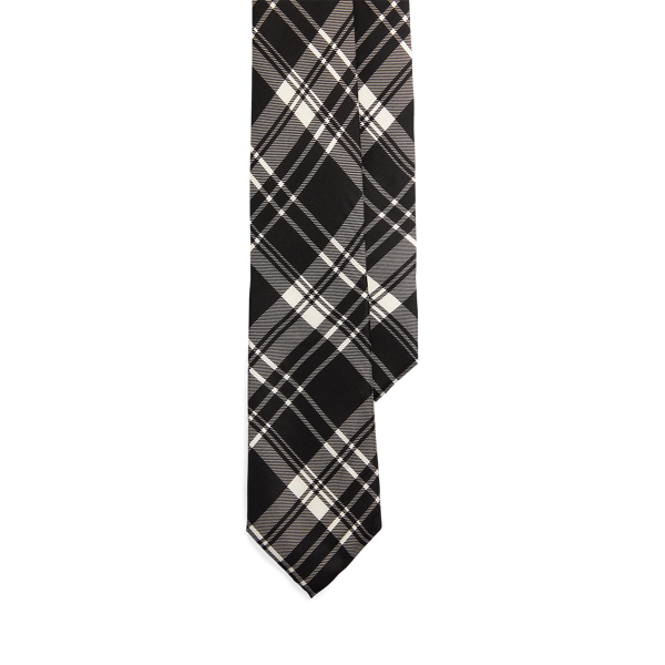Plaid Silk Tie