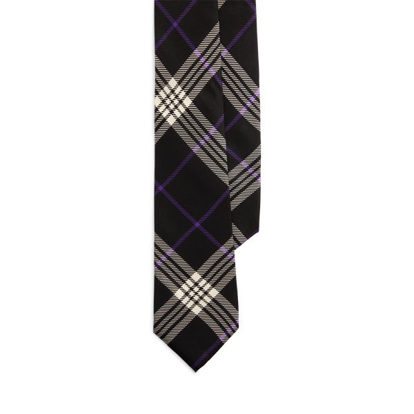 Plaid Silk Tie