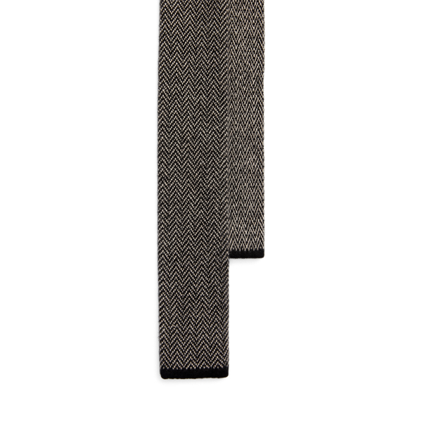 Textured-Knit Cashmere Tie