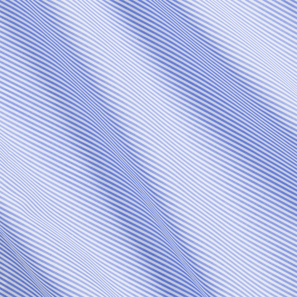 Popelinehemd mit Bengalstreifen Purple Label in Blau/Weiß 7