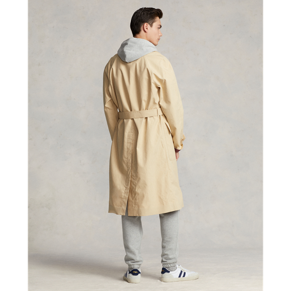 Tan Twill Walking Coat Polo Ralph Lauren 5