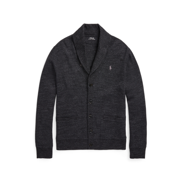 Luxury Jersey Shawl-Collar Cardigan Polo Ralph Lauren 1